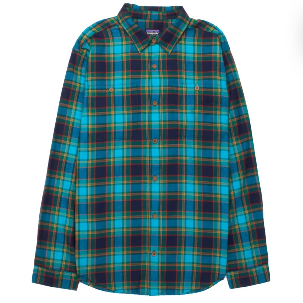 Patagonia Mens Long-Sleeved Pima Cotton Shirt small